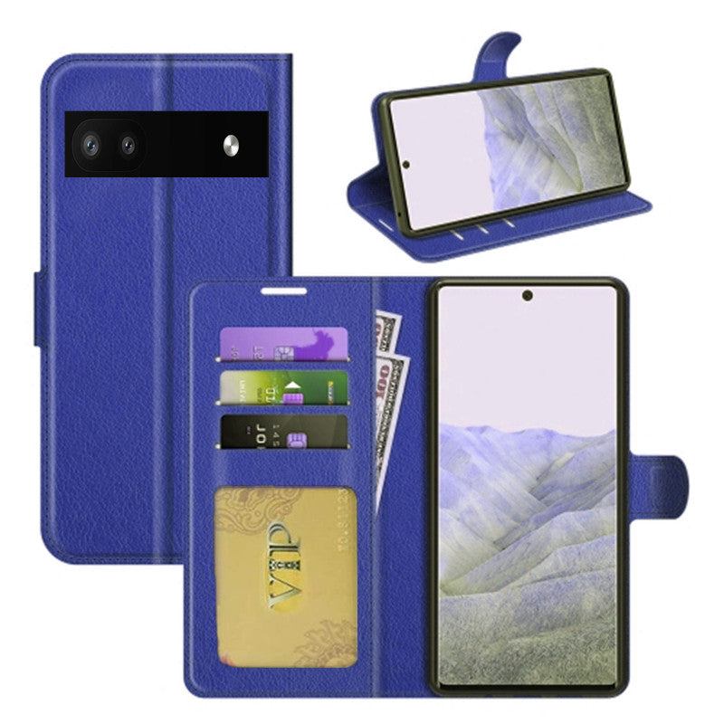 Leather Folio Wallet Case for Google Pixel 6a Leather Folio Wallet Case for Google Pixel 6a